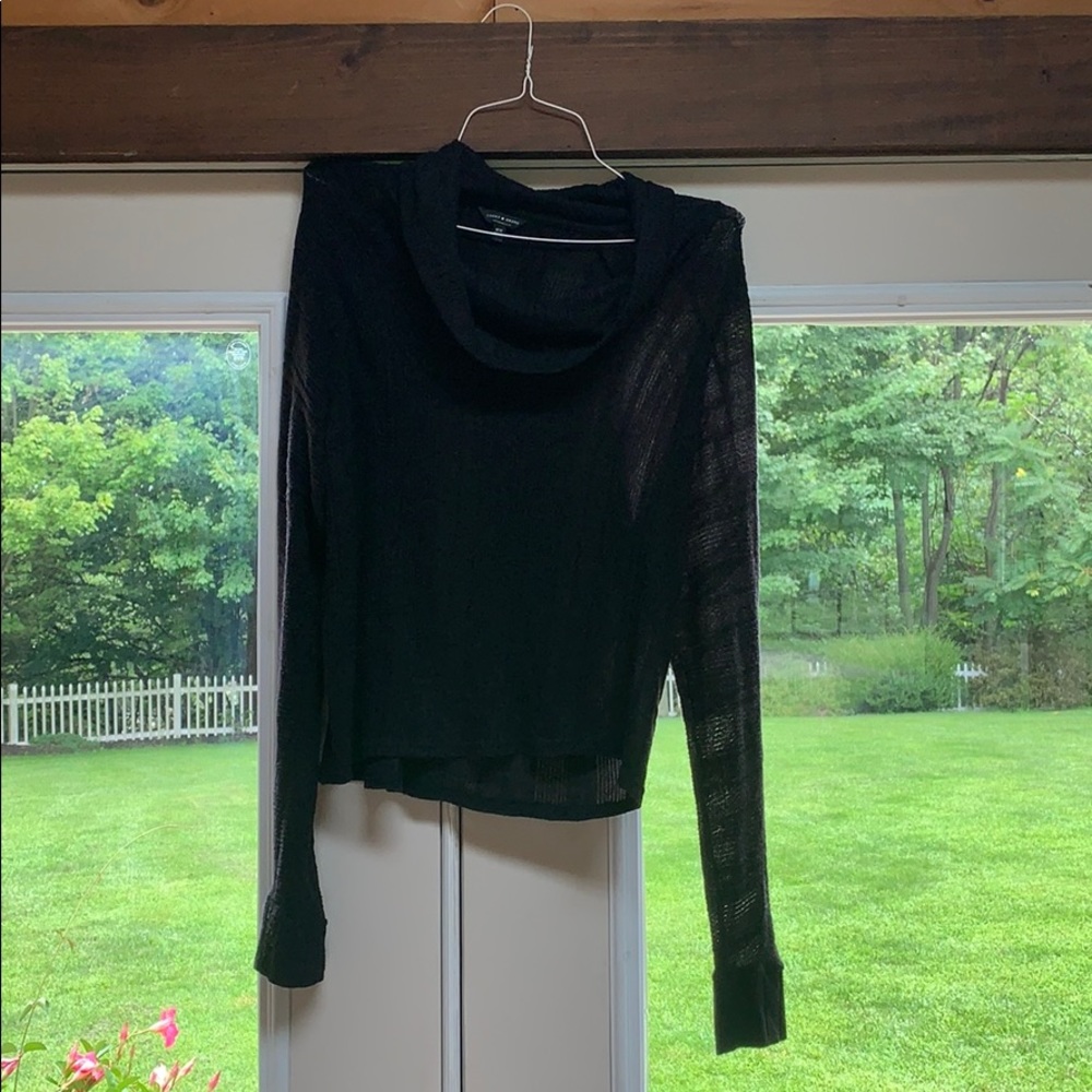Black Turtleneck Sweater from Lucky Brand